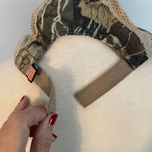 LSU Trucker Hat Tigers Mossy Oak Camo Ball Cap College Football Adjustable - Picture 5 of 12